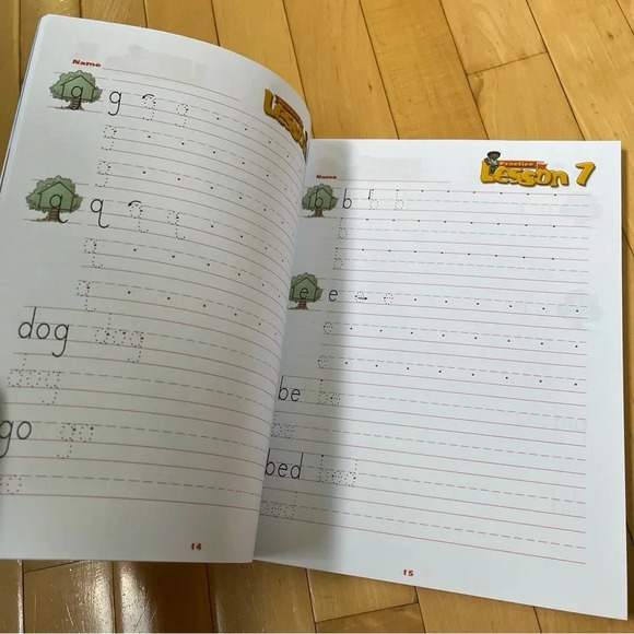 A Reason For Handwriting Manuscript A Worktext  NEW Creased Cover Clean Pages - Picture 4 of 6